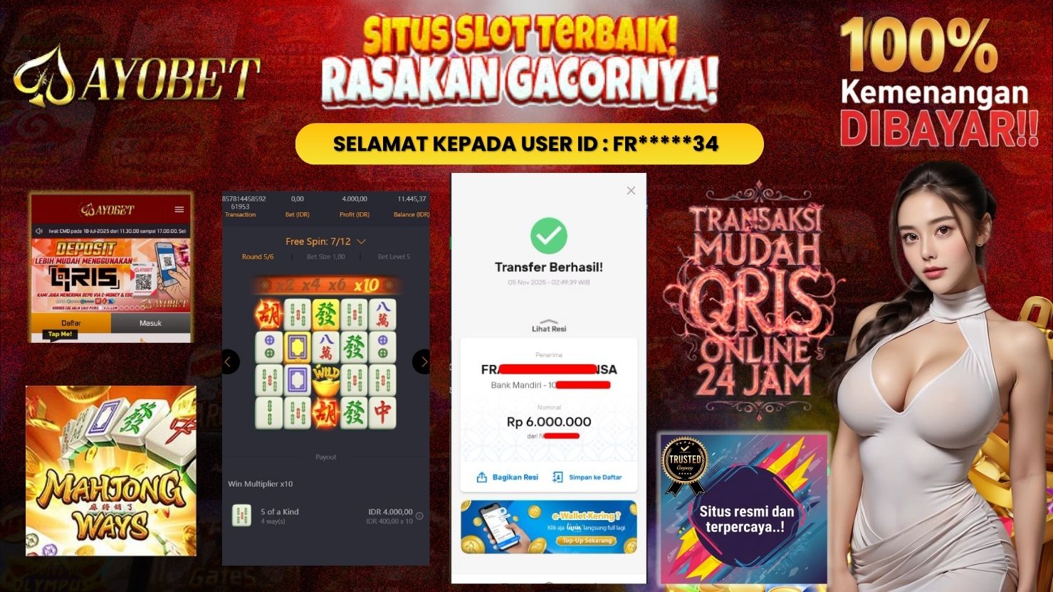 AYOBET JACKPOT SLOT MAHJONG WAYS